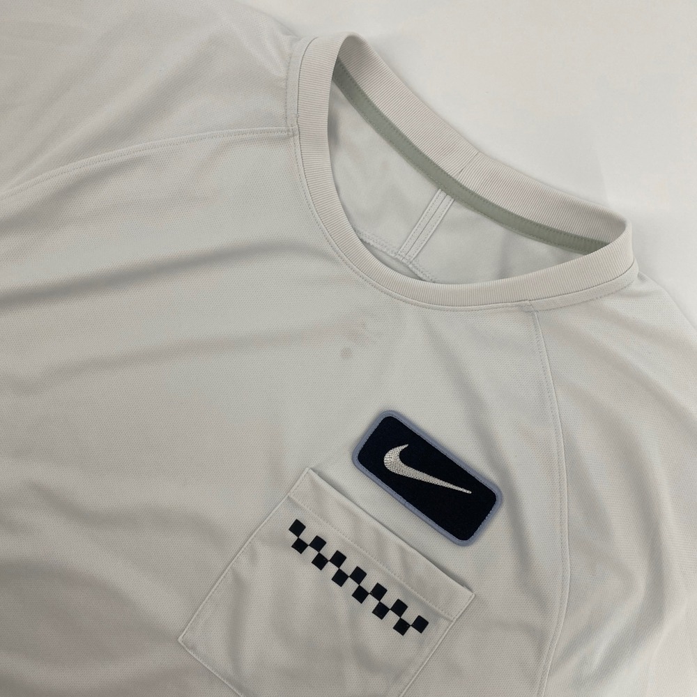 Nike Wild Card Training T Shirt Mens XL White Pocket Checkered Sporty Active
